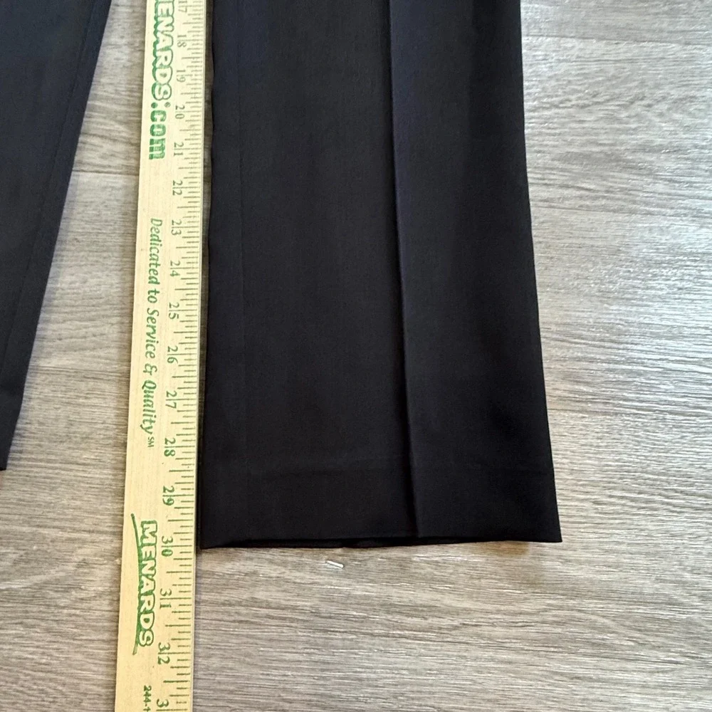 Perry Ellis Portfolio Mens Slim Fit Performance Stretch Dress Pants Black 34x30